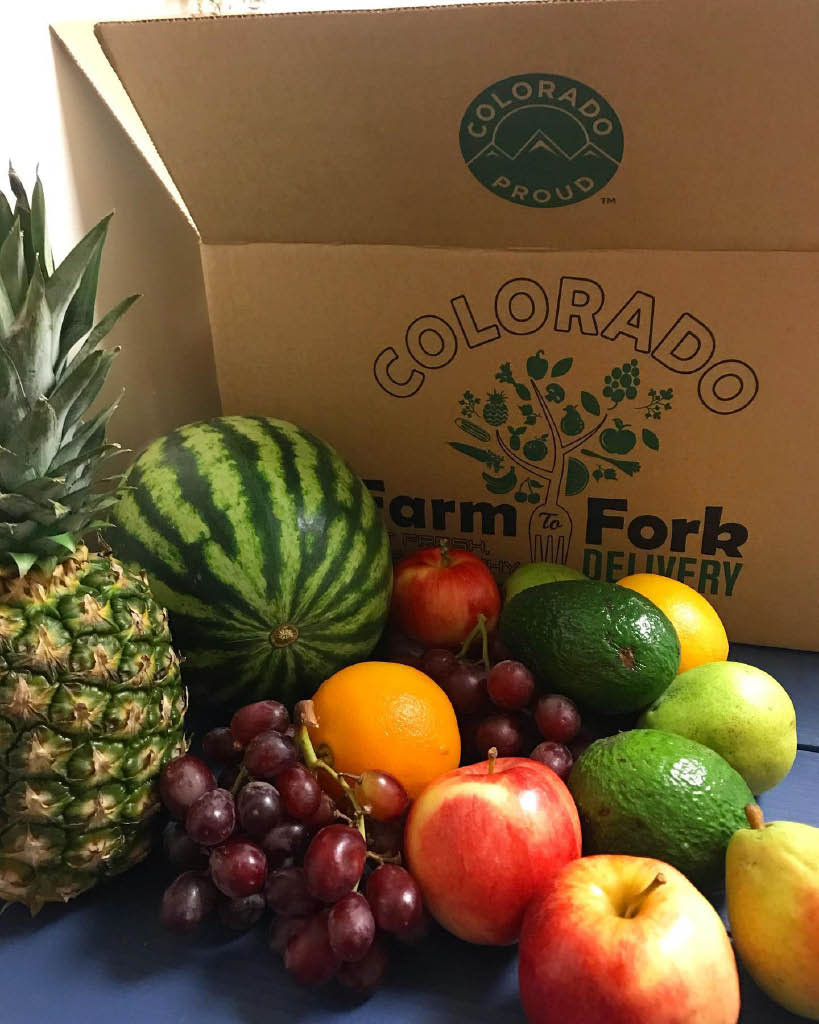 Farm to Fork Colorado Whole Fruits Garden Vegetables
