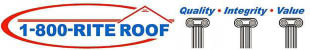 1-800 rite roof logo