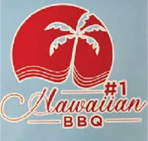 #1 hawaiian bbq logo