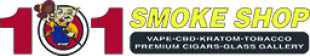 101 smoke shop logo