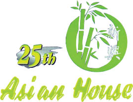 25th asian house logo
