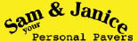 sam & janice personal pavers logo