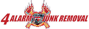 4 alarm junk removal logo