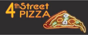 4th street pizza logo