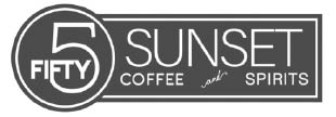 55 sunset coffee & spirits logo