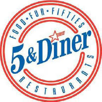 5 & diner phoenix & surprise logo