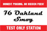 76 oakland smog logo