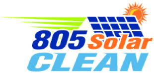 805 solar clean logo