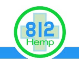 812 hemp wellness center logo
