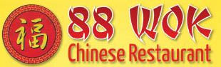 88 wok logo