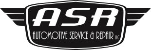 asr - automotive service and repair logo