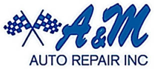 a & m auto repair logo