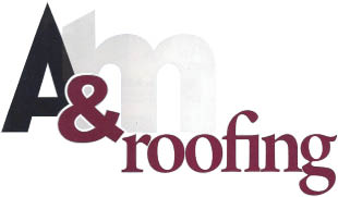 a & m roofing logo