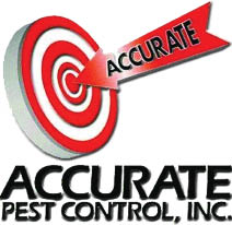 accurate pest control logo