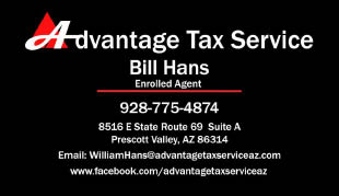 advantage tax service logo