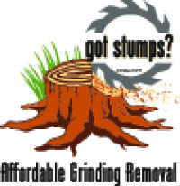 affordable tree trimming & removal dba got stumps logo
