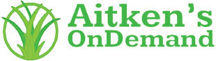 aitken's on demand lawncare logo