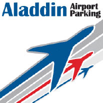 aladdin airport parking logo