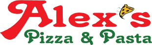 alex's pizza & pasta logo