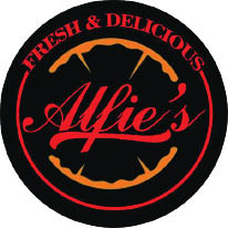 alfie's pizza logo