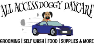 all access doggy daycare logo