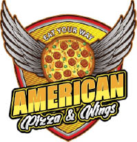 american pizza & wings logo