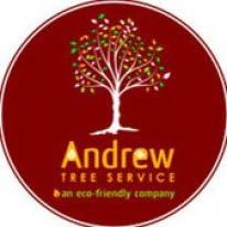 andrew tree service - garden city logo