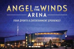 angel of the winds arena logo