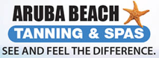aruba beach tan logo