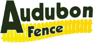 audubon fence company logo