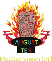august ten mediterranean grill logo