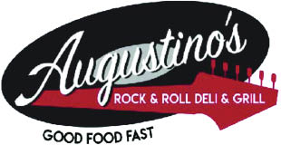 augustino's rock and roll deli logo