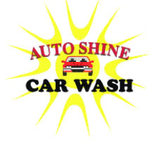 auto shine car wash logo