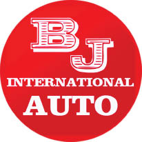 bj international auto logo