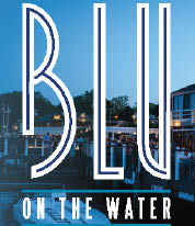 blu on the water logo