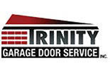 trinity garage door service logo