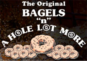 bagels n a hole lot more logo