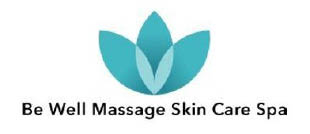 be well massage skin care spa logo