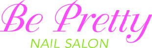 be pretty nail salon logo