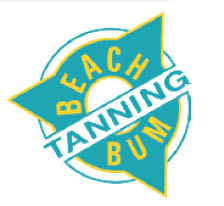 beach bum tanning**pp** logo