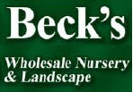 beck's nursery & landscape logo