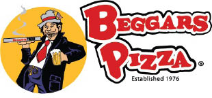 beggar's pizza joliet crest hill logo