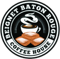 beignet baton rouge - coffee shop logo