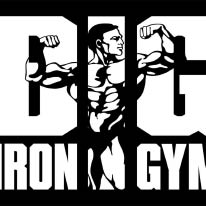big iron gym/team big iron logo