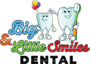 big & little smiles dental logo