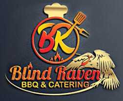 blind raven bbq logo