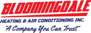 bloomingdale heating & air conditioning, inc. logo