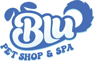 blu pet shop & spa logo