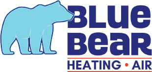 blue bear heating & air logo