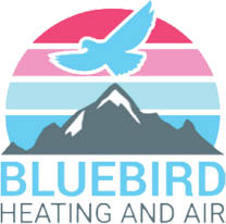 bluebird heating and air logo